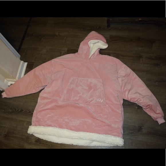 Comfy hoodie blanket